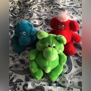 Vintage Three Kodak kolorkins Fantasy Creatures